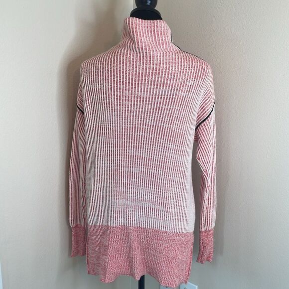 Soft surroundings striped turtle neck sweater - Picture 7 of 8